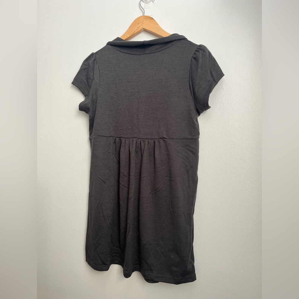 Three Seasons Maternity Charcoal Dress - Picture 9 of 12